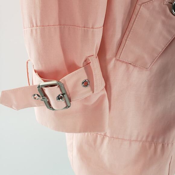 Sam Edelman Cute Goth Studded pink jacket Small Rockstar girlfriend Punk Edgy - Picture 4 of 10